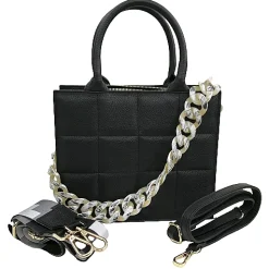 Scarpe di Maremma Borsa Artigianale Trapuntata Nera*Donna Borse Rigide