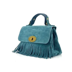 Scarpe di Maremma Borsa Con Frange E Tracolla In Camoscio*Donna Borse Morbide