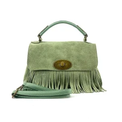 Scarpe di Maremma Borsa Con Frange E Tracolla In Camoscio*Donna Borse Morbide