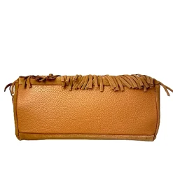 Scarpe di Maremma Borsa Con Frange E Tracolla In Camoscio*Donna Borse Morbide