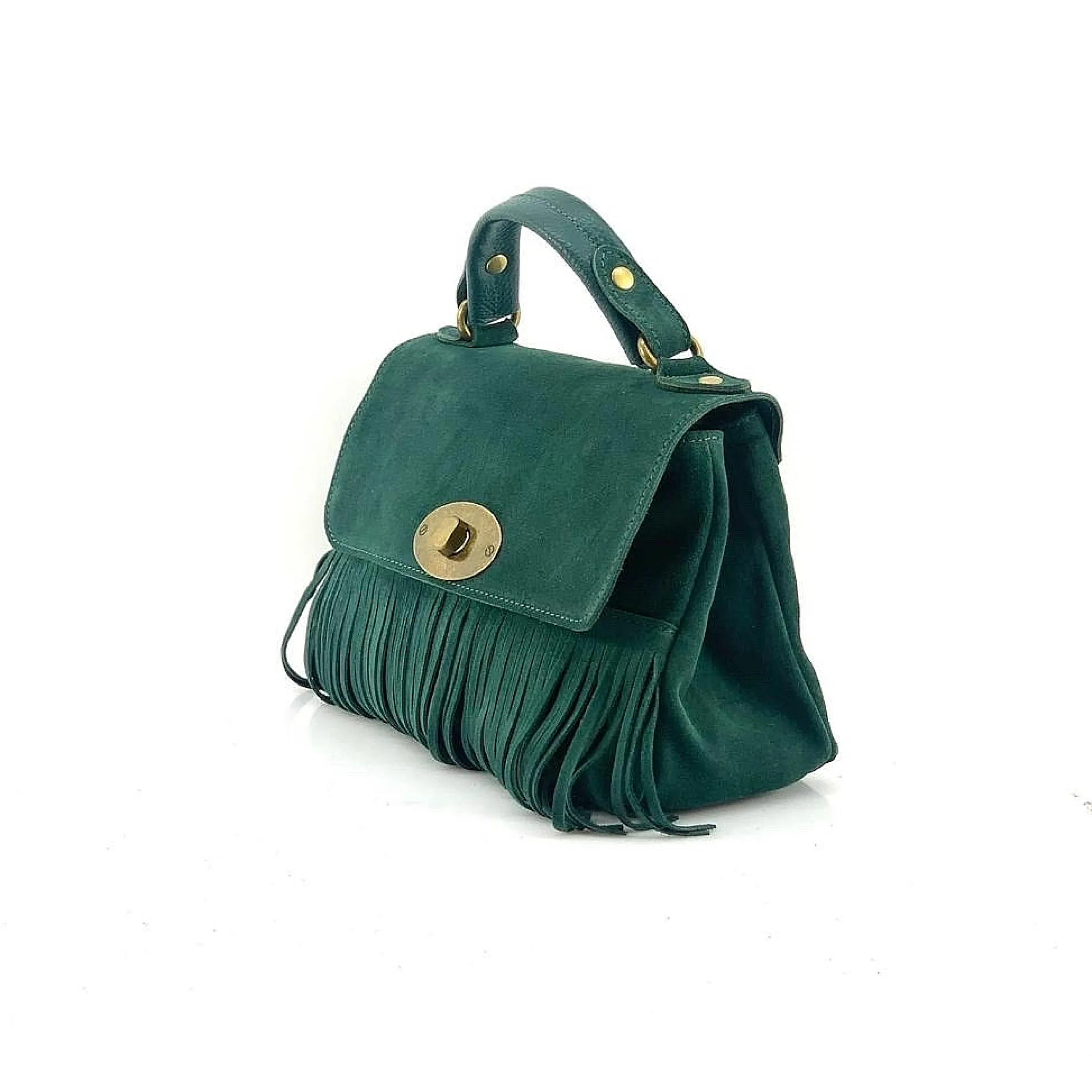 Scarpe di Maremma Borsa Con Frange E Tracolla In Camoscio*Donna Borse Morbide