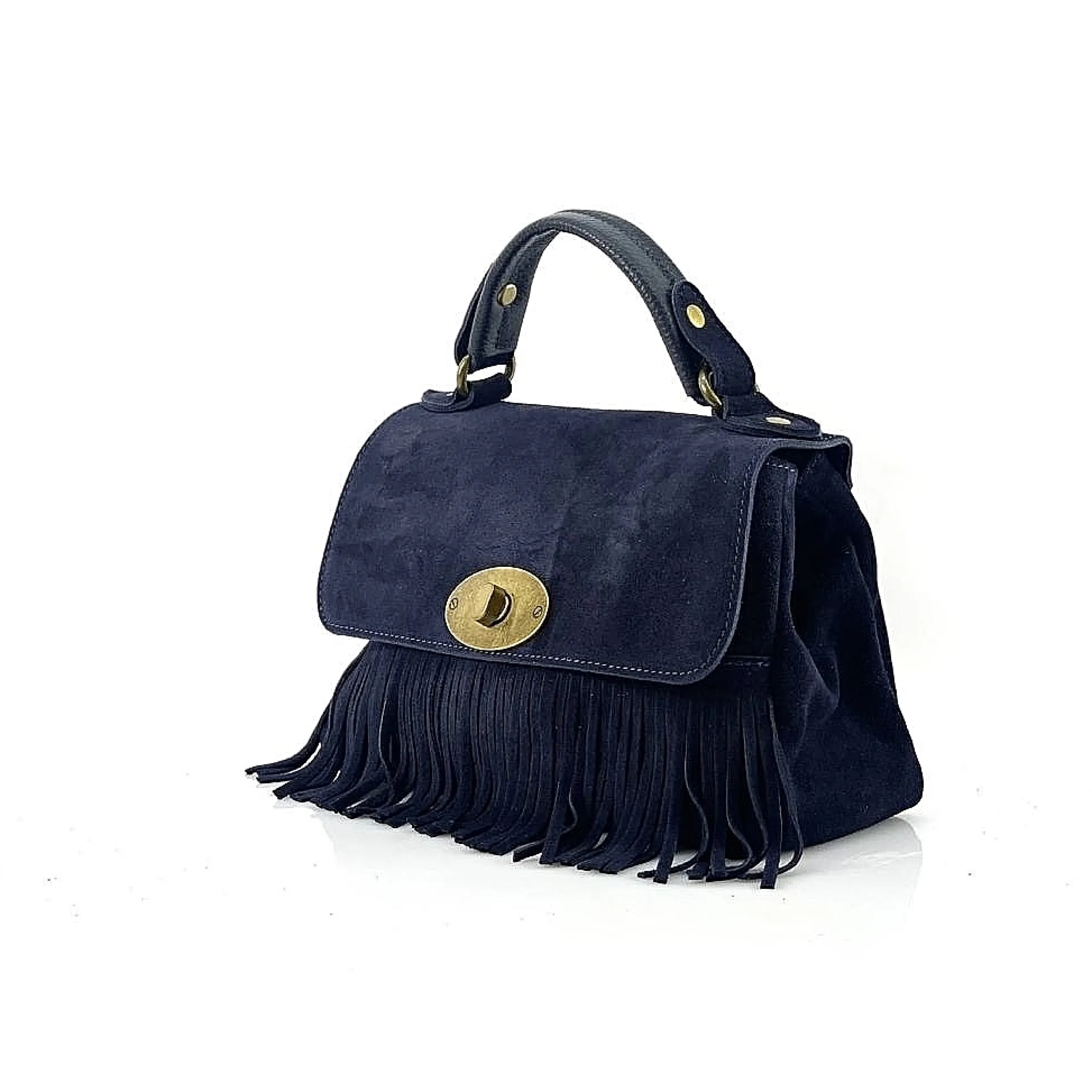 Scarpe di Maremma Borsa Con Frange E Tracolla In Camoscio*Donna Borse Morbide