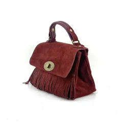 Scarpe di Maremma Borsa Con Frange E Tracolla In Camoscio*Donna Borse Morbide