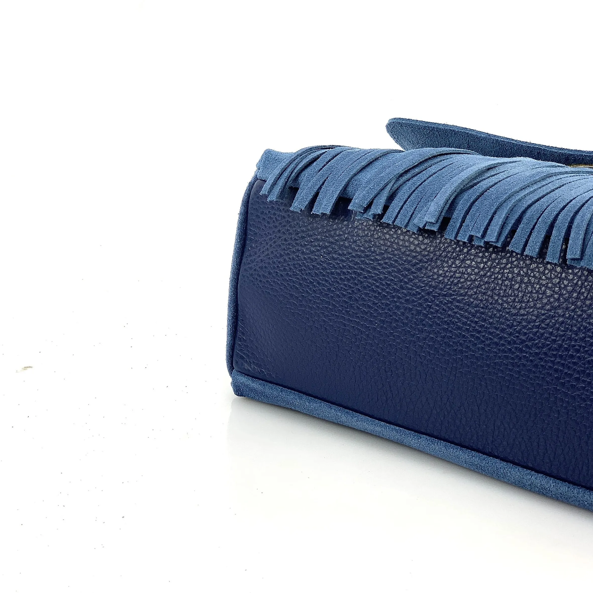 Scarpe di Maremma Borsa Con Frange E Tracolla In Camoscio*Donna Borse Morbide