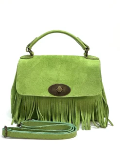 Scarpe di Maremma Borsa Con Frange E Tracolla In Camoscio*Donna Borse Morbide