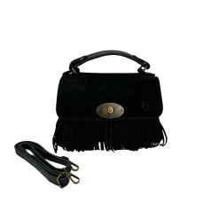 Scarpe di Maremma Borsa Con Frange E Tracolla In Camoscio*Donna Borse Morbide