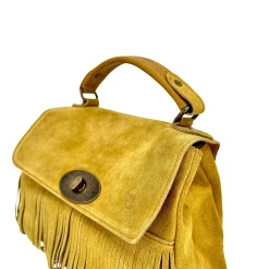 Scarpe di Maremma Borsa Con Frange E Tracolla In Camoscio*Donna Borse Morbide