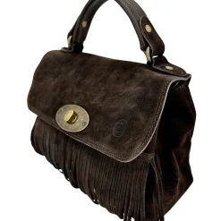 Scarpe di Maremma Borsa Con Frange E Tracolla In Camoscio*Donna Borse Morbide