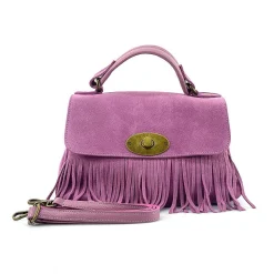 Scarpe di Maremma Borsa Con Frange E Tracolla In Camoscio*Donna Borse Morbide