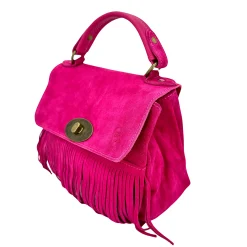 Scarpe di Maremma Borsa Con Frange E Tracolla In Camoscio*Donna Borse Morbide