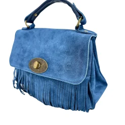 Scarpe di Maremma Borsa Con Frange E Tracolla In Camoscio*Donna Borse Morbide