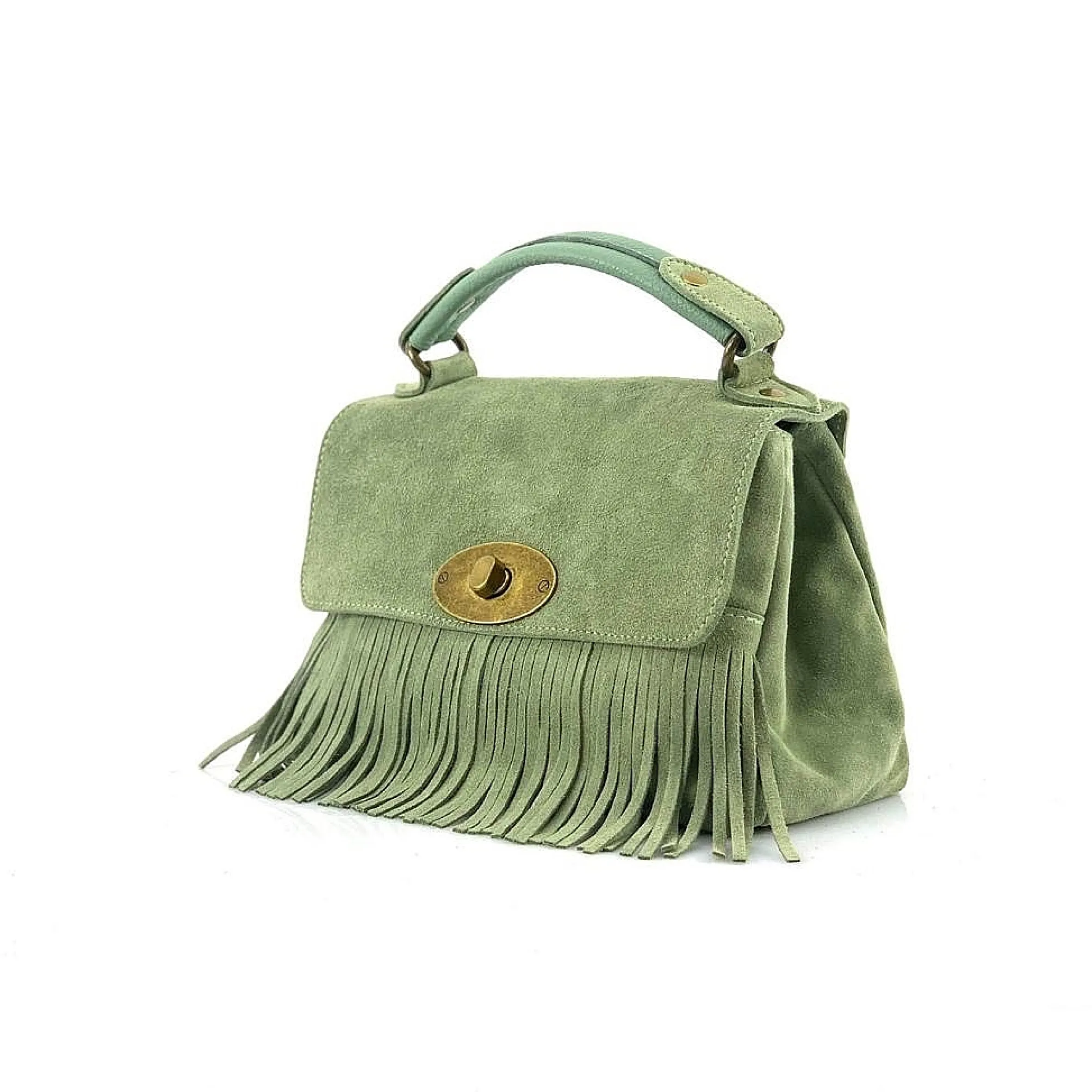 Scarpe di Maremma Borsa Con Frange E Tracolla In Camoscio*Donna Borse Morbide