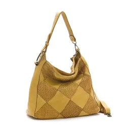 Scarpe di Maremma Borsa Effetto Trapuntato Ed Intrecciato Melissa*Donna Borse Morbide