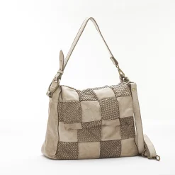 Scarpe di Maremma Borsa Effetto Trapuntato Ed Intrecciato*Donna Borse Morbide