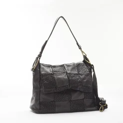 Scarpe di Maremma Borsa Effetto Trapuntato Ed Intrecciato*Donna Borse Morbide