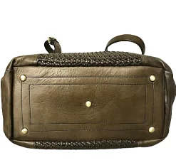 Scarpe di Maremma Borsa Grande Artigianale In Pelle Intrecciata*Donna Borse Morbide