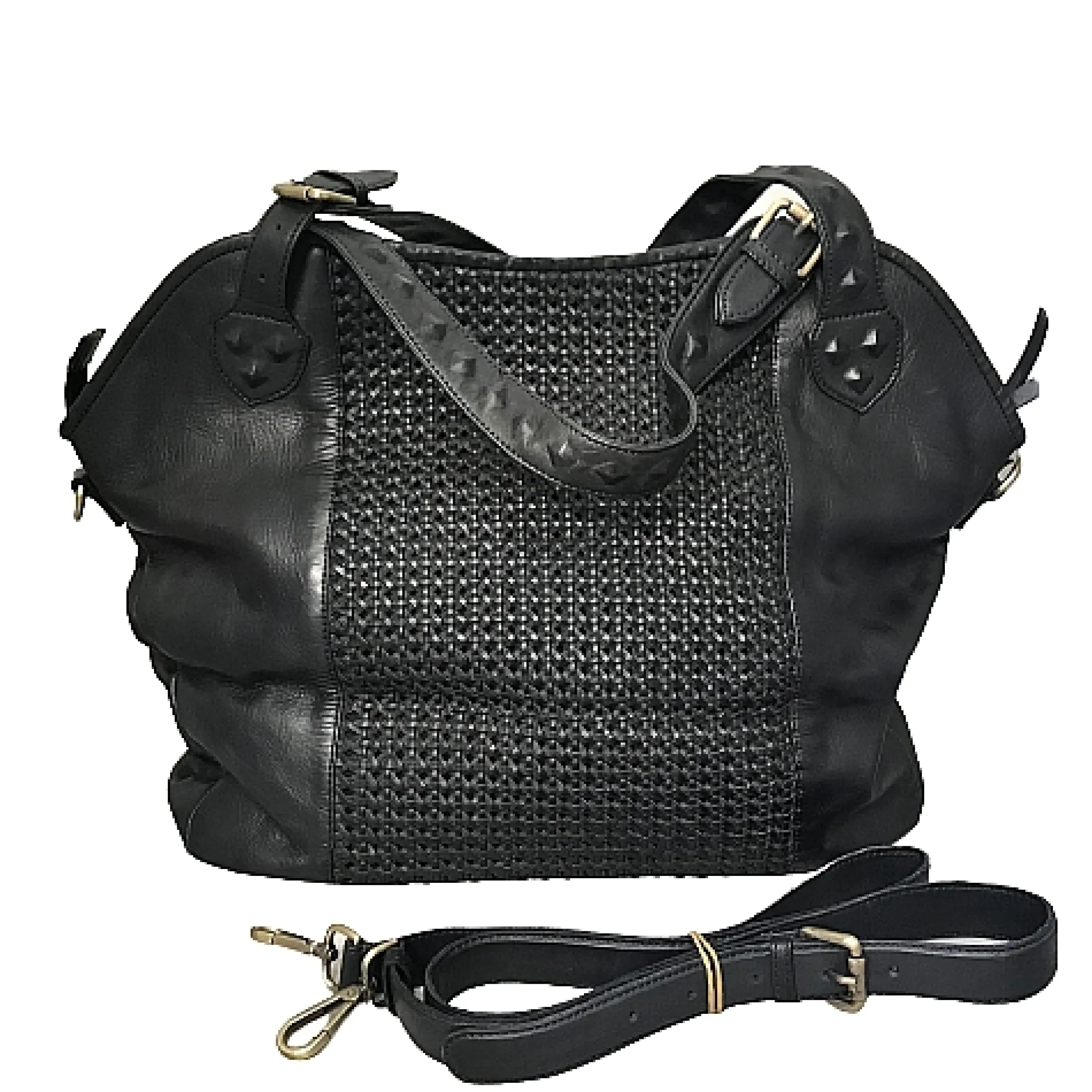 Scarpe di Maremma Borsa Grande Artigianale In Pelle Intrecciata*Donna Borse Morbide