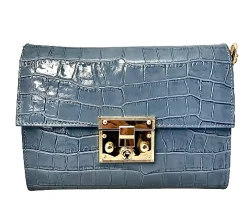 Scarpe di Maremma Borsa In Pelle Cocco Con Catena*Donna Borse Rigide