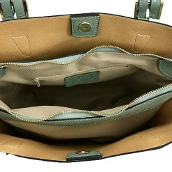 Scarpe di Maremma Borsa In Pelle Verde*Donna Borse Rigide