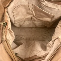 Scarpe di Maremma Borsa Intrecciata Color Cuoio Al Naturale*Donna Borse Morbide