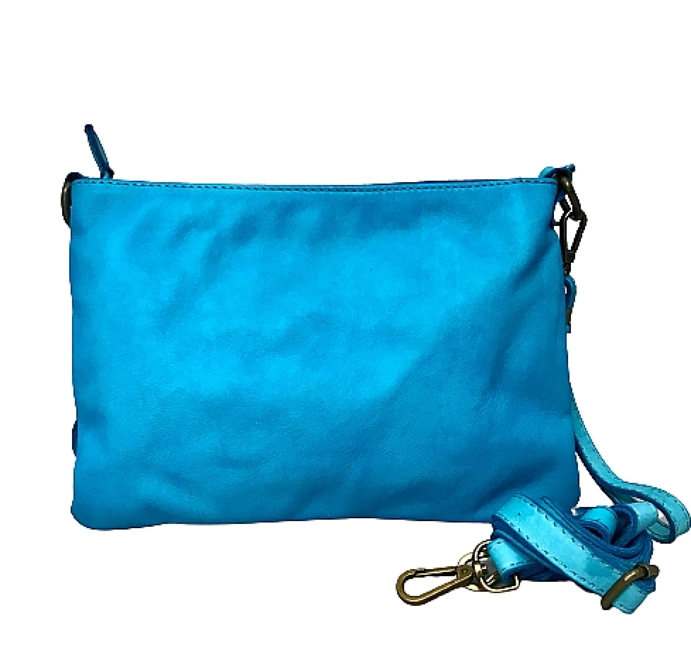 Scarpe di Maremma Borsa Intrecciata Con Cinturino E Tracolla Verde*Donna Borse Morbide