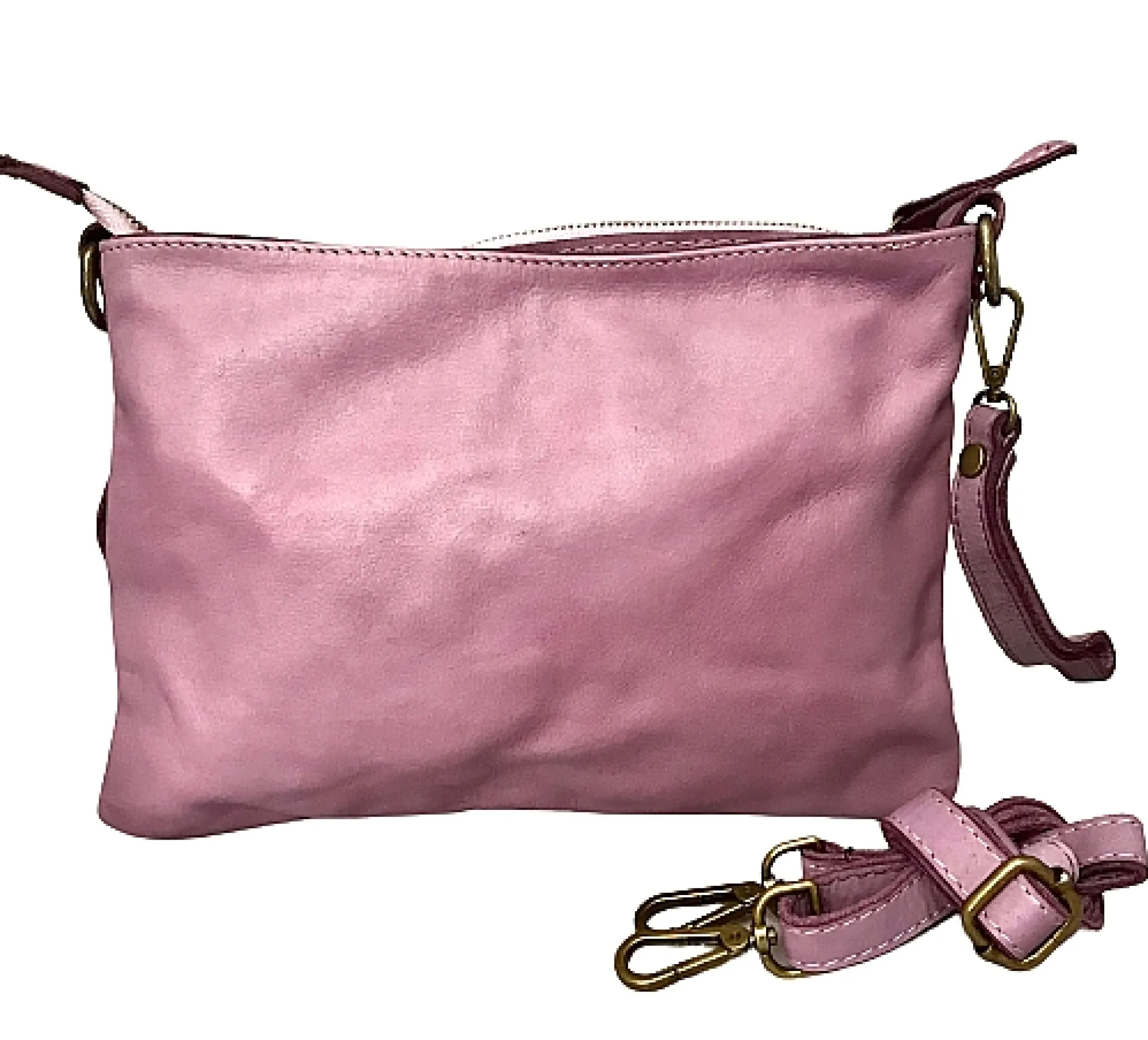 Scarpe di Maremma Borsa Intrecciata Con Cinturino E Tracolla Verde*Donna Borse Morbide