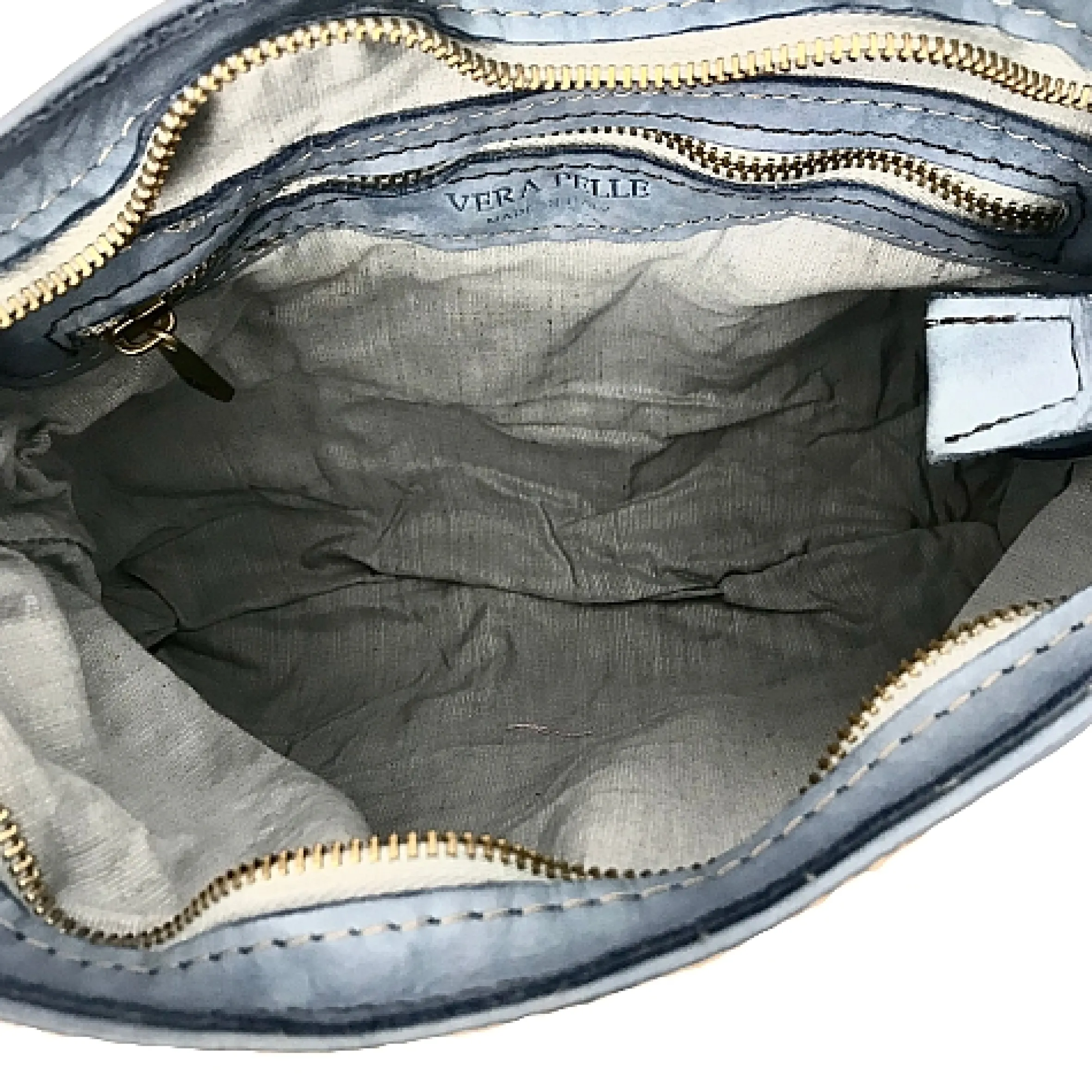 Scarpe di Maremma Borsa Intrecciata Con Cinturino E Tracolla Verde*Donna Borse Morbide