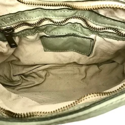 Scarpe di Maremma Borsa Intrecciata Con Cinturino E Tracolla Verde*Donna Borse Morbide