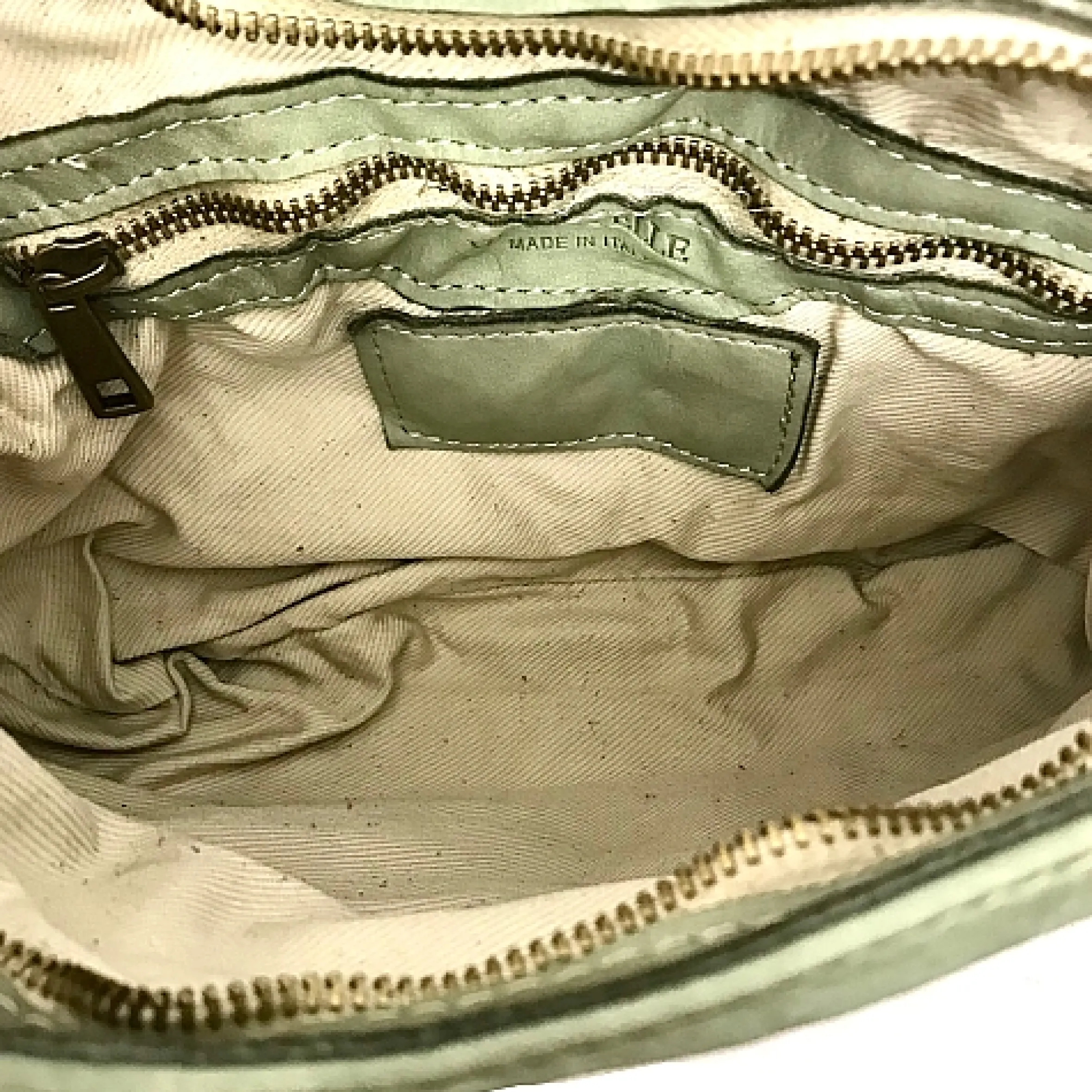 Scarpe di Maremma Borsa Intrecciata Con Cinturino E Tracolla Verde*Donna Borse Morbide