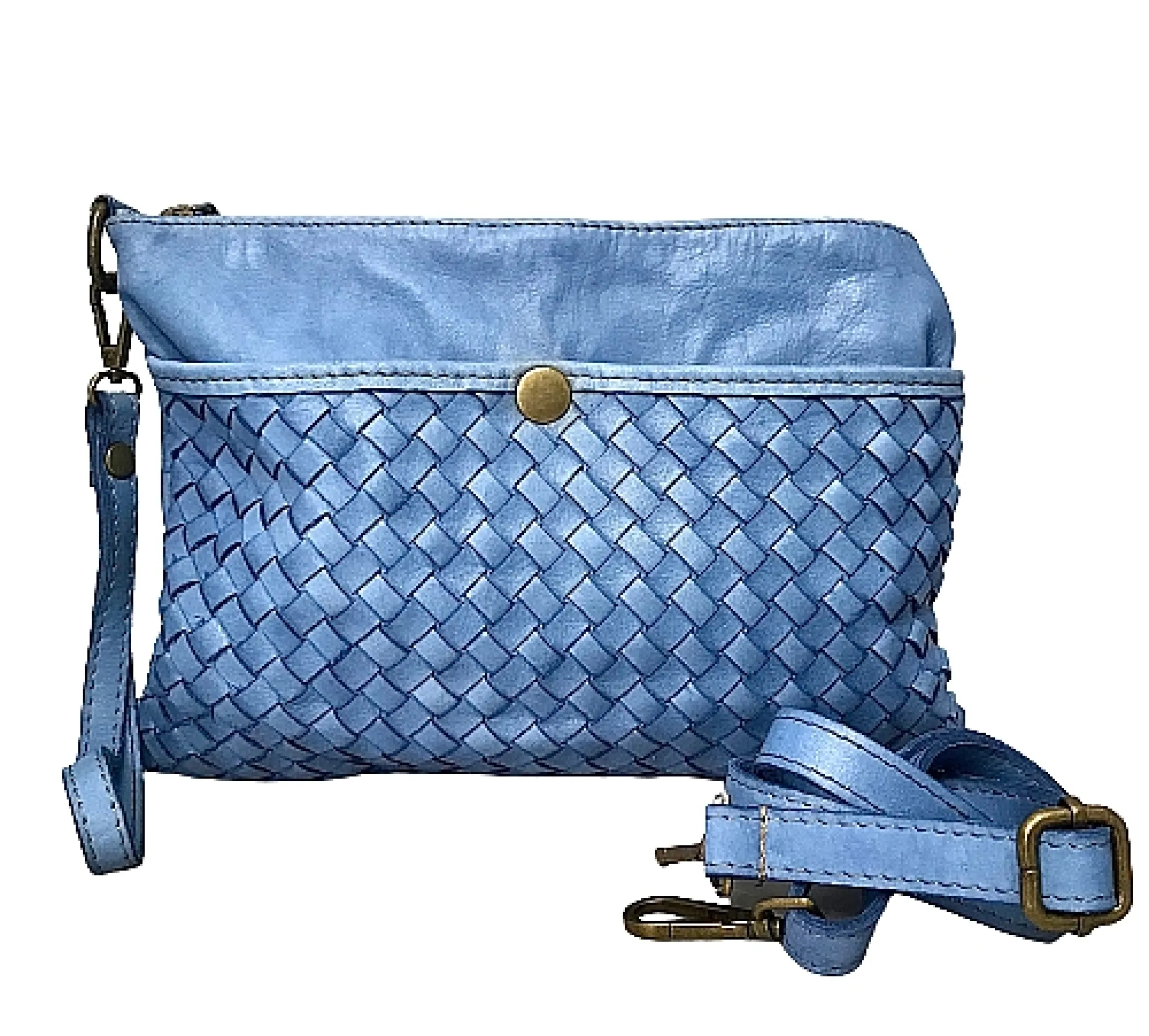 Scarpe di Maremma Borsa Intrecciata Con Tracolla E Cinturino*Donna Borse Morbide