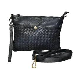 Scarpe di Maremma Borsa Intrecciata Con Tracolla E Cinturino*Donna Borse Morbide