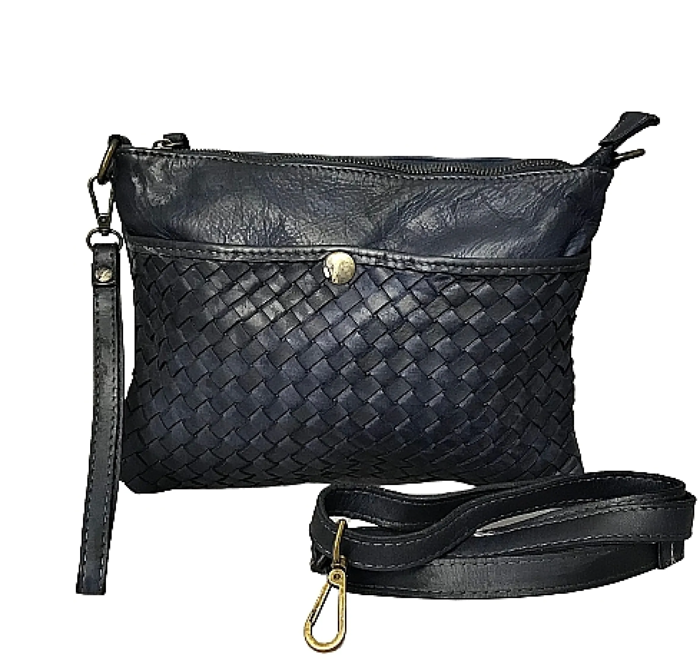 Scarpe di Maremma Borsa Intrecciata Con Tracolla E Cinturino*Donna Borse Morbide
