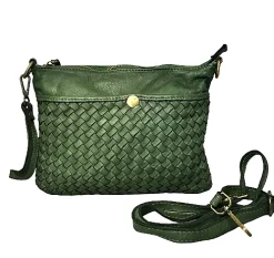 Scarpe di Maremma Borsa Intrecciata Con Tracolla E Cinturino*Donna Borse Morbide