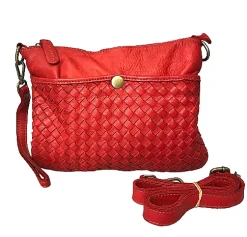 Scarpe di Maremma Borsa Intrecciata Con Tracolla E Cinturino*Donna Borse Morbide