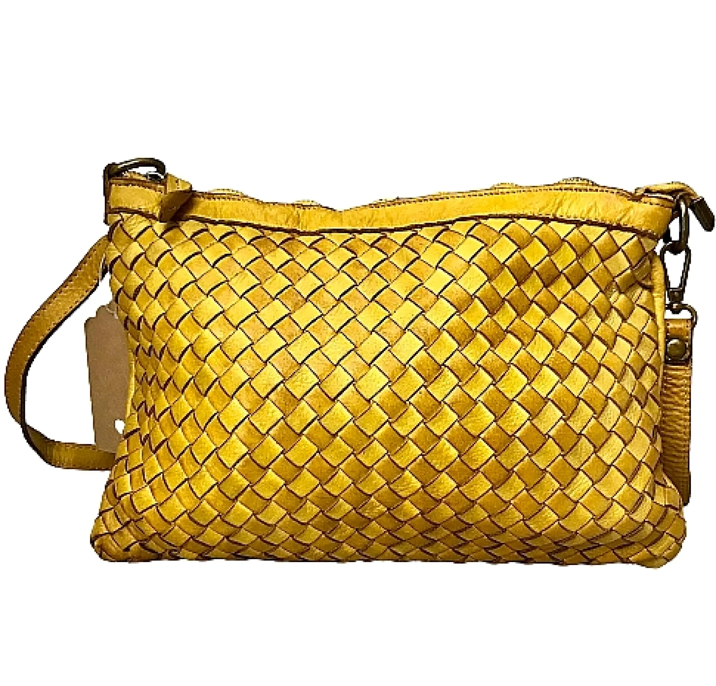 Scarpe di Maremma Borsa Intrecciata Con Tracolla*Donna Borse Morbide