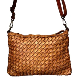 Scarpe di Maremma Borsa Intrecciata Con Tracolla*Donna Borse Morbide