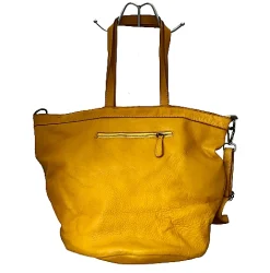 Scarpe di Maremma Borsa Intrecciata Gialla*Donna Borse Morbide