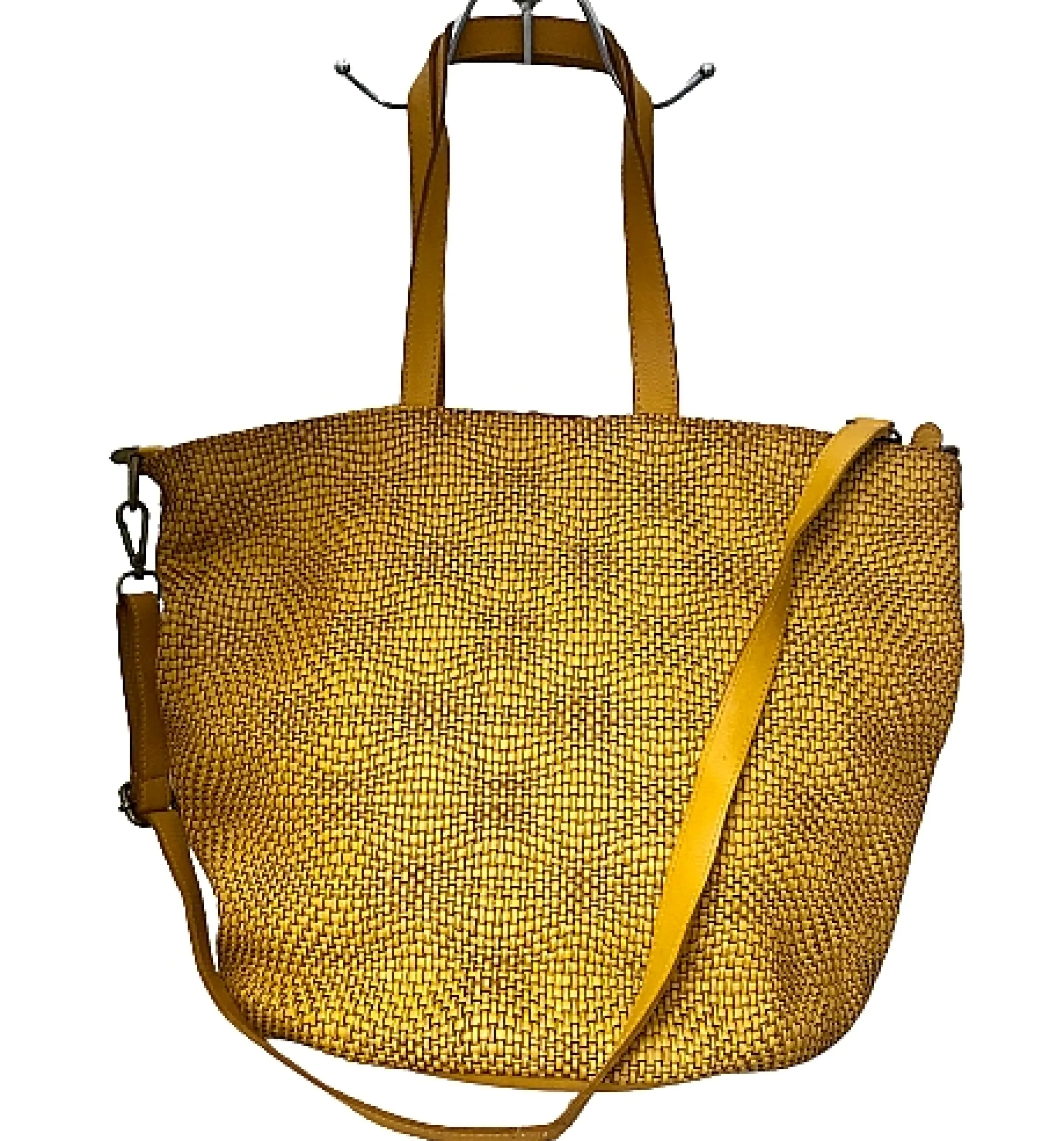 Scarpe di Maremma Borsa Intrecciata Gialla*Donna Borse Morbide