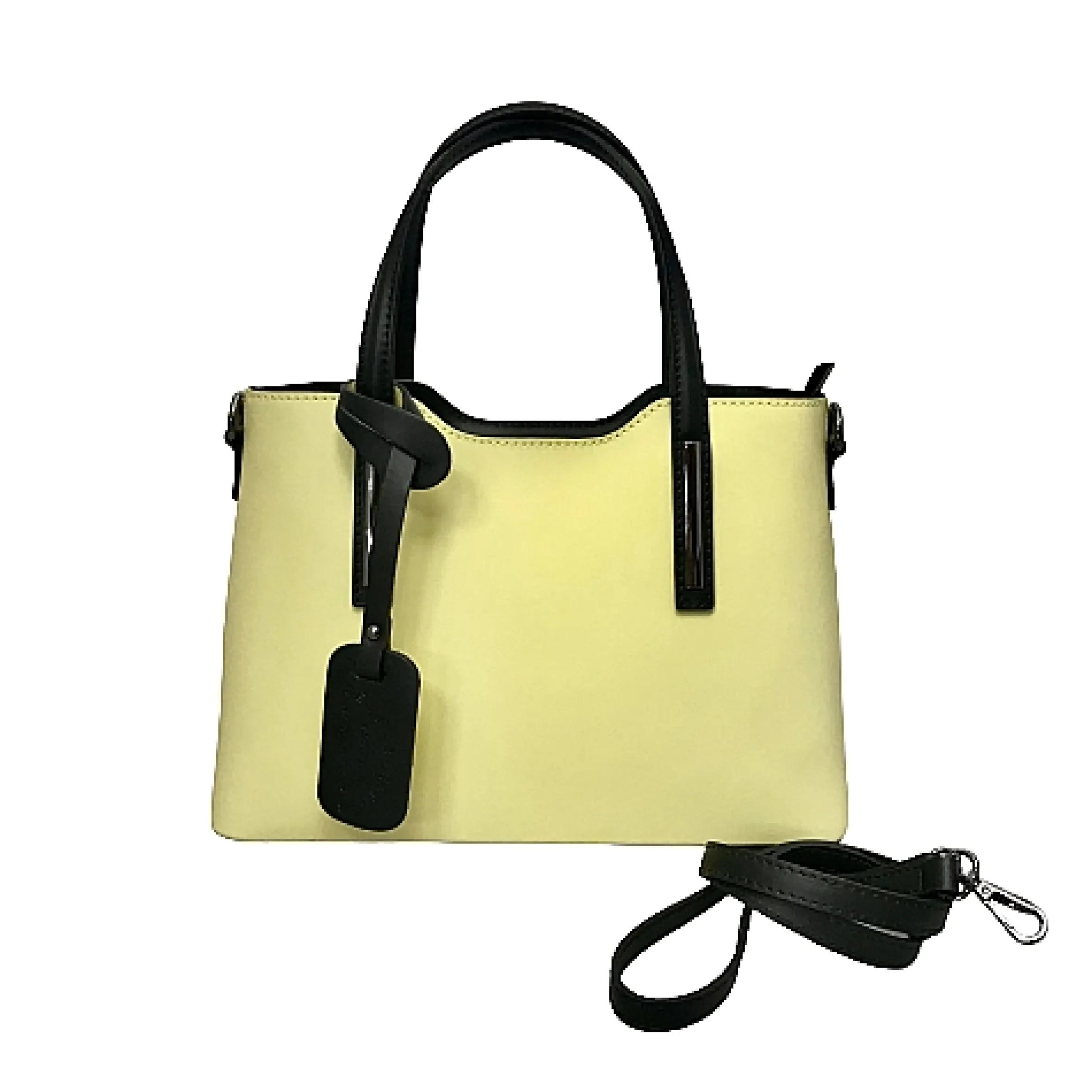 Scarpe di Maremma Borsa Rigida Giallo Chiaro*Donna Borse Rigide