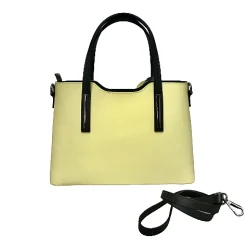 Scarpe di Maremma Borsa Rigida Giallo Chiaro*Donna Borse Rigide