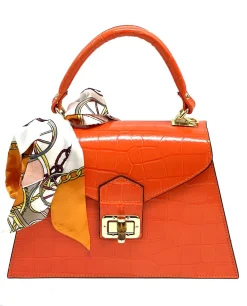 Scarpe di Maremma Borsa Trapezio In Pelle Cocco*Donna Borse Rigide