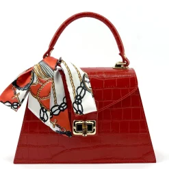 Scarpe di Maremma Borsa Trapezio In Pelle Cocco*Donna Borse Rigide