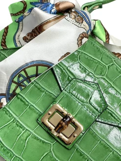Scarpe di Maremma Borsa Trapezio In Pelle Cocco*Donna Borse Rigide