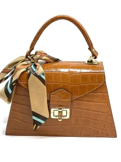 Scarpe di Maremma Borsa Trapezio In Pelle Cocco*Donna Borse Rigide
