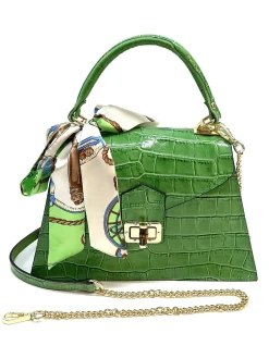 Scarpe di Maremma Borsa Trapezio In Pelle Cocco*Donna Borse Rigide