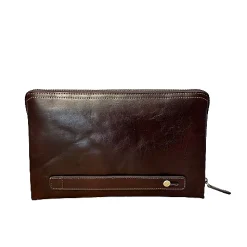 Scarpe di Maremma Borsello/Pochette A Mano In Pelle Liscia*Donna Borse Rigide