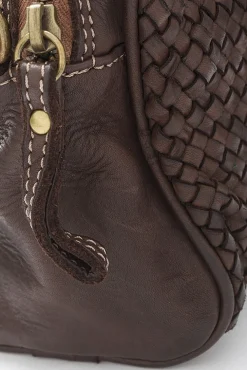 Scarpe di Maremma Borsetta Due Scomparti In Pelle Intrecciata*Donna Borse Morbide