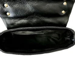 Scarpe di Maremma Borsetta Trapuntata Con Borchie Nera*Donna Borse Rigide