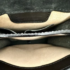Scarpe di Maremma Borsetto Artigianale Nero S*Uomo Borsetti