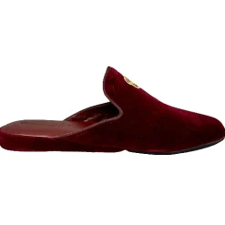Scarpe di Maremma Ciabatta / Scendiletto In Velluto Bordeaux Con Iniziali Personalizzate*Uomo Ciabatte & Pantofole